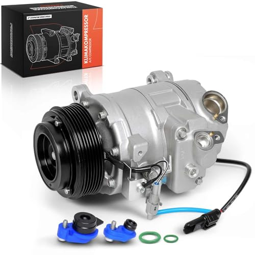 Frankberg Klimaanlagen Kompressor mit Kupplung Replace# 64529216466 | Kompatibel mit X5 F15 F85 3er F31 F30 F80 5er F07 F10 F18 F11 4 F32 F82 F33 F83 3 F34 , inkl. Öl vorbereift