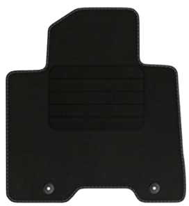 Velourmatte für Hyundai Tucson III Bj. 2015-2020 Basic LP runde Befestigungen Mit Absatzschoner Passform Neu Veloursfussmatte Automatte