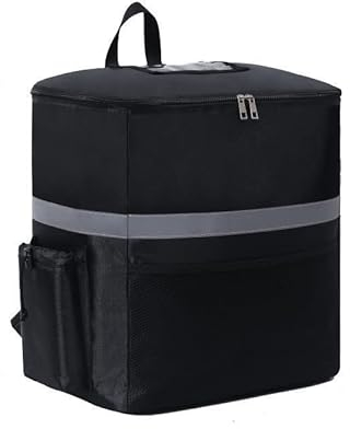 35L Extra große Thermo-Lebensmitteltasche Kühltasche Kühlbox Frischhalte-Rucksack for die Lieferung von Lebensmitteln Isolierte Kühltasche