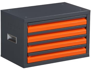 LYREIGN Drill Bit Dispenser Cabinet, Thread milling Cutter Dispenser Organizer Cabinet, Stackable Drill Bit Storage for Jobber Length Wire Gauge Size (1/16 to 1/2)
