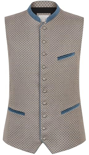 Stockerpoint Trachtenweste Stanley rauchblau, 44