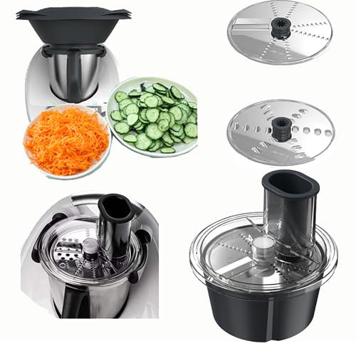 Thermomixer Cortador de verduras Blender Accesorios Pelador para Thermomix T M5 T M6 Acero inoxidable Multifuncional A+B Cortadora (2)