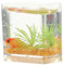 JOINPAYA Mikrolandschaft Goldfischbecken Modell: Simulations Mini-Simulation Aquarium Kleines Miniatur-Szene Heimmodell Landschaftsgestaltung Dekoration