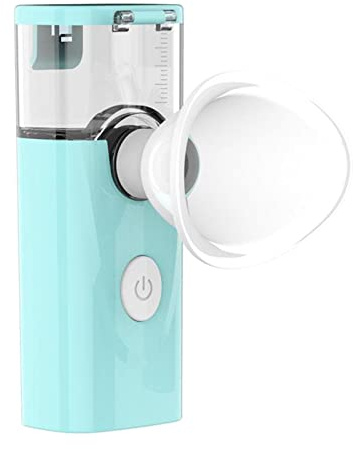 Nano vaporizador portátil para ojos, rociador de vapor para el cuidado de los ojos, color azul, tipo 2