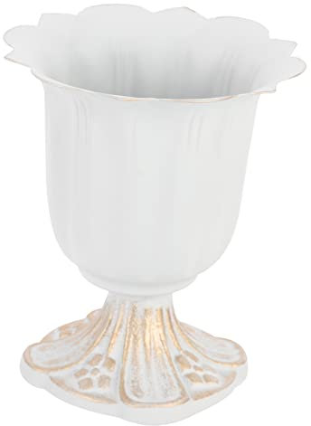 Holibanna Roman Column Flowerpot Metal Vase Wedding Decor Balcony Planter Home Flower Pot