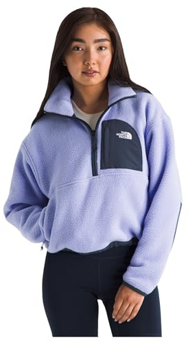 The North Face Womens Yumiori Off Peak ½ Zip Jacket, Periwinkle Glow/Summit Navy, Small