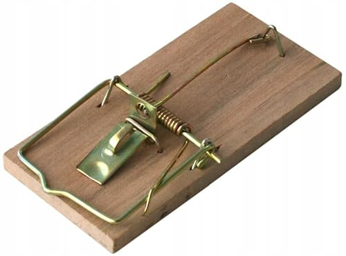 Mausefalle Klassische Schlagfalle Aus Holz Mäuse Bekämpfen Mäusefalle 1 Stück