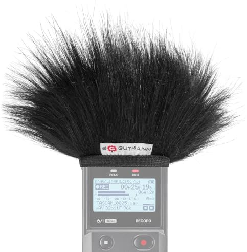 GUTMANN Protezione antivento per microfono Tascam DR-07XP Made in Germany