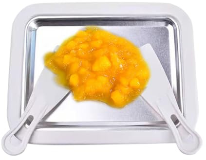 Macchina Per Arrotolato - Piastra Fredda Pèr Congelare Yogurt| Màcchina Peŗ Gèlato Istantaneo Fatto In Casa, Design Scollegato, Mačchina P̄er Dessert Facile E Veloce Con Pale, Vaschetta Pēr Gel