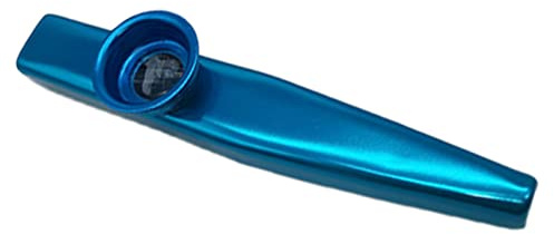 CHICIRIS Kazoo-Flöte, Aluminium-Musikinstrument für Ukulele, Violine, Gitarre, Einfach zu Spielen und Tragbar für Alle Altersgruppen