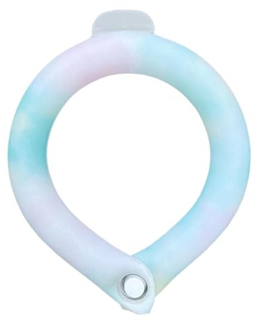 Cooling Harness for Dogs Heat Relief Pet Ice Tube | Reusable Dogs Neck Cooling Ring for Hot Weather Summer Outdoor Beach Walking Indoor Park