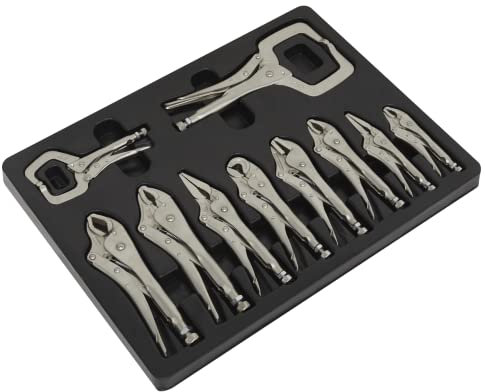 Sealey AK6800 10pc Locking Pliers Set