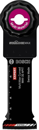 Bosch Professional 10x Sägeblatt Expert MultiMax MAII 32 APIT (für Edelstahlbleche, Breite 32 mm, Zubehör Multifunktionswerkzeug) | für Edelstahlbleche, Faserkunststoffe GFK, CFK, Breite 32 mm, Professional Zubehör Multifunktionswerkzeug