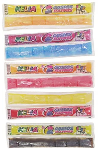 KREMTIK Kelia Flash 2 Sabores para congelar en casa | Caja 60 sabores surtidos de 105ml