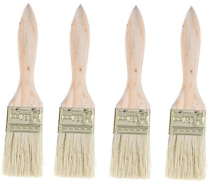 HAPINARY Pz Pennello Da Pittore Pennelli Per Mobili i in Legno Per Artisti Per Pittura Murale o Pittura Spazzolini Spazzola Di Legno Manico in