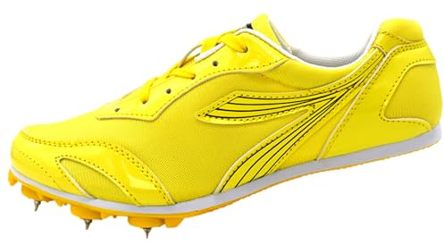 Zeihyeurus Spikes Leichtathletik Kinder,Leichte Spikes Laufschuhe,Herren Damen Leichtathletikschuhe,Atmungsaktive,Tragen Geeignet,Herren Damen Und Kinder,Wettkampf-Lauftraining Weitsprung Sneaker