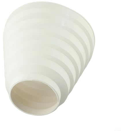 Reduzierstück für Abluftventilator, 80 mm auf 150 mm, rund, Reduzierstück, Rohrverbinder, Adapter