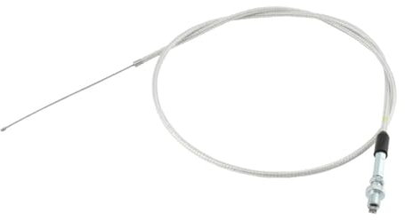 MEUIXT Motorrad Beschleuniger Gasgriff Griffe Teile Universal Zubehör 1190mm Kabel 22mm 7/8'' Dirt Pit Bike Motocross Enduro(Silver thread)
