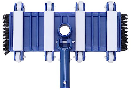 Grcfumo 14 Inch Swimming Pool Vacuum Head, Professional Flexible Swimming Pool Vacuum Head, Pool Vacuum Head with Wheels for Clear and Maintenance