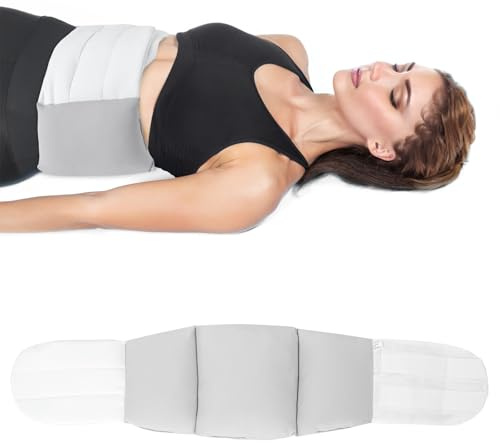 DAWNTREES Oreiller de soutien lombaire réglable en coton glacé pour le soutien du dos pour soulager les douleurs dans le bas du dos, coussin de dos pour dormir, coussin de soutien lombaire pour lit