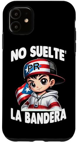 Hülle für iPhone 11 No Suelte La Bandera Puerto Rico Flagge Boricua Young PR Kid