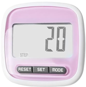 Pedometer For Walking - Simple Step Counter | Accurate Step Counter | Outdoor Activities Fitness recorder | Accurate Digital Pedometer | Simple Walking Footstep recorder With Large Dispaly & Clip