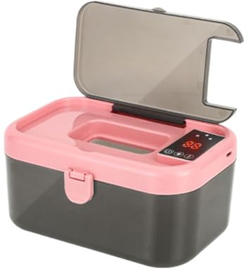 Feuchttuchwärmer für Babys – Wärmespender für Tücher mit LED-Beleuchtung für zu Hause – schnelle Heizlösung für Reisen, Camping und Roadtrips
