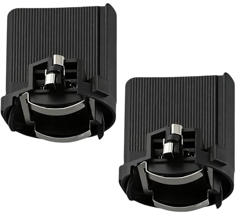 2 Stück Halogen Lampen Halter, H7 Scheinwerfer-Lampenfassung | Ersatz 5K0941109 für VW Golf 6 7 MK6 MK7, Tiguan, Touran, Sharan, Scirocco, Abblendlicht Frontscheinwerfer Halterung