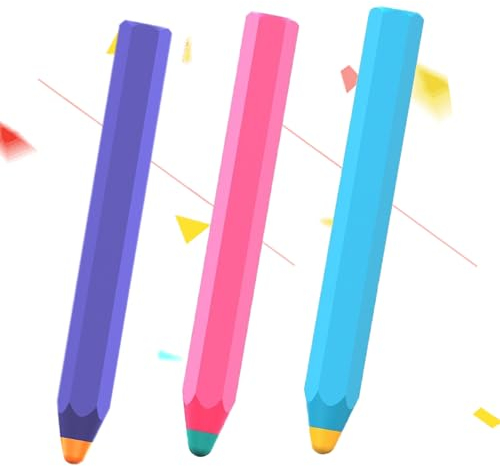 Active Stylus Pen für sämtliche Touchscreens,Active Stylus Touch Pen für iPad/iOS und Android Kinder Tablet Stift, Eingabestift Kompatibel mit iPad/iPhone/Huawei/Samsung Smartphones - (3 Pc)