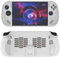 Hzycwgone Funda para Lenovo Legion Go S(2025),Agarre TPU Estuche Protectora para Lenovo Legion Go S 8ARP1 Consola Portátil Gaming,Bolso Cover Trasera Blanda con Soporte para Legion Go S 2025,Blanco