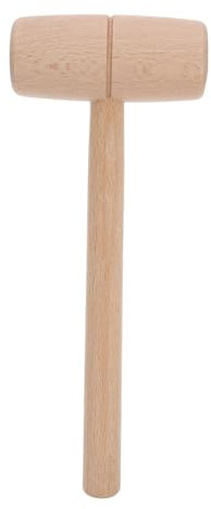 DOITOOL Beech Hammer Wood Carving Mallet Small Craft Hammer for Woodworking DIY Projects Carving Wood Jewelry