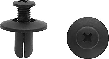 sourcing map 20 Stücke 0G03250037A 8mm Kunststoffnieten Clips Stoßstange Kotflügelbefestigung Kotflügelverschluss