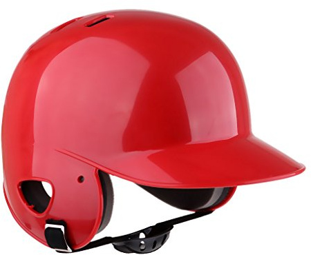 Tubayia Professional Baseball Softball Sicherheit Helm Cap Schutzhelm für Kopfschutz (Rot)