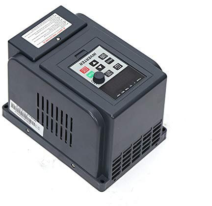 Inversor de frecuencia monofásico VFD, 220 V, 0,75 kW, 5 A, regulador de velocidad