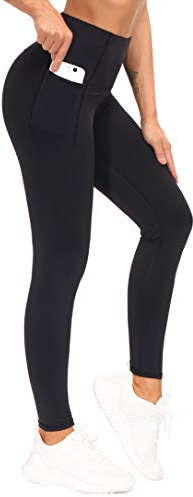 THE GYM PEOPLE Women Tummy Control Leggings Workout Yoga Pants with Pockets
