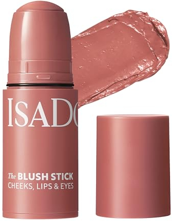 Isadora The Blush Stick 40 Soft Pink - Blush in Stick, Multiuso, Formula Cremosa, Finish Fresco e Naturale, Vegan