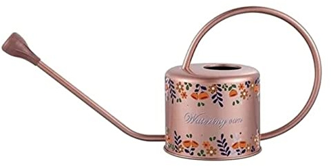 GTOULHH Arrosoir pour Plantes Interieur Arrosoir en Acier Inoxydable avec Manche Long Bec Arrosoir pour Maison Bonsaï Fleur De Jardin Plantes en Pot Arrosoir(Rosa)