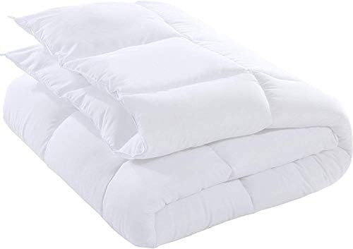 Corredocasa Piumino Interno Invernale Bianco in Microfibra Anallergica, Made in Italy - Piumone Morbido Confortevole - Lavabile in Lavatrice - Singolo, 1 Piazza Mezza e Matrimoniale (1 Piazza e Mezzo)