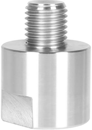 TINVHY Lathe Headstock Spindle Adapter 1-1/4In x 8tpi to 1In x 8tpi Steel for Woodworking Lathe