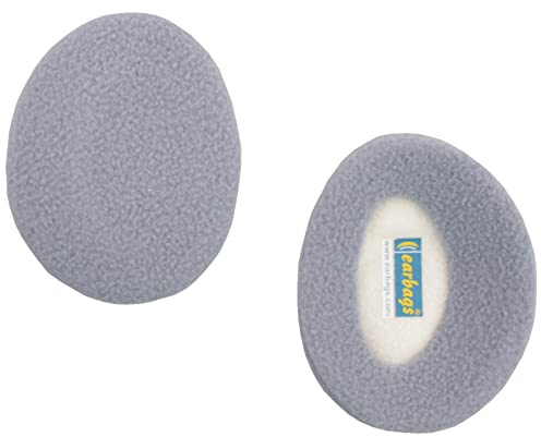 Earbags Ohrenwärmer Standard, graublau, M, earbags Fleece