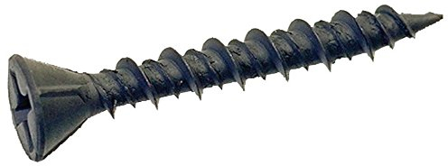 500 Stk. QZ Schnellbauschrauben hi-lo Gewinde Typ Fermacell 3.9x30 PH-2 Stahl gehärtet phosphatiert schwarz