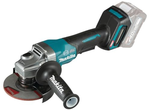 Makita GA013GZ01 40V Max Li-ion XGT Brushless 125mm Angle Grinder Supplied in a Makpac Case - Batteries and Charger Not Included