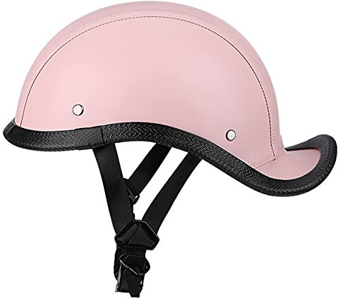 SDFGDFD Mezzo Casco da Moto Mezzo Casco Moto Vintage retrò ECE/DOT Omologato Scooter Motociclista Elmetto Protettivo Classic Unisex Adulto,retrò Portatile Jet Casco Scodella