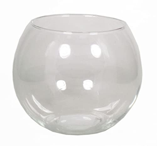 INNA-Glas ljusglas TOBI Ocean, klart, 15 cm, Ø 20 cm