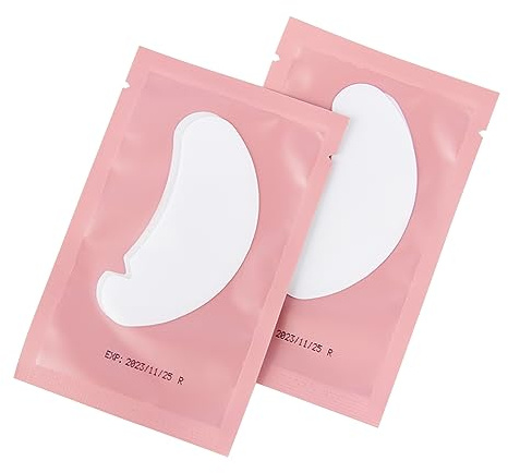 Lunamoon Augenpads für Wimpernverlängerung Pad 100Paar Wimpern Pads | Wimpern Pads,Wimpernverlängerung Augenpads,Eyelash Pad,Wimpern Patches,Eye Patch for Lash Extension,Wimpern Extension Zubehör
