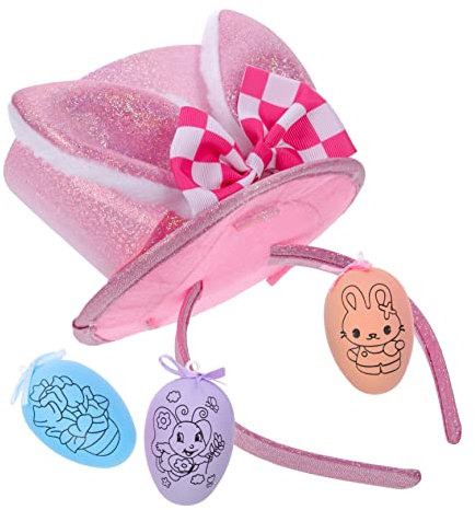 Abaodam 1satz Osterhasen Haarreif Für Flauschiger Bunny Kopfschmuck Für Partys Und Cosplay Dekoration Für Ostern Und Festliche Anlässe