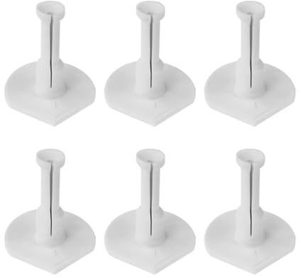 DONGKER Golf Tees, 6PCS Gummi-Golf-Tees für Matten, Performance Gummi Tees für Driving Range und Indoor-Outdoor-Übungsmatten