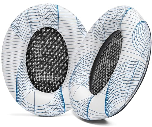 WC PadZ QC35 - Wicked Cushions Ear Pads for Bose QuietComfort 35 & 35ii | Made by Wicked Cushions | Softer Leather, Luxurious Memory Foam, Added Thickness & Durability | Ivory Tide