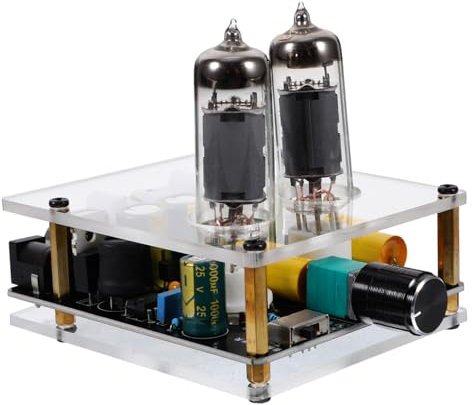 DOITOOL 6k4 Vacuum Tube Preamp Amplifier Board for DIY Hifi Audio Phono Preamplifier Compatible with Turntables Home Theater Systems Dc12v-16v