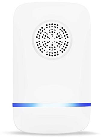 RAVIADHT Repelente Ultrasónico de Plagas, Antimosquitos Electrónico Control de Mosquitos Hormigas, Cucarachas, Moscas, Arañas, Chinches, Ahuyentador de Ratas y Ratones para Interiores (2 Pack)